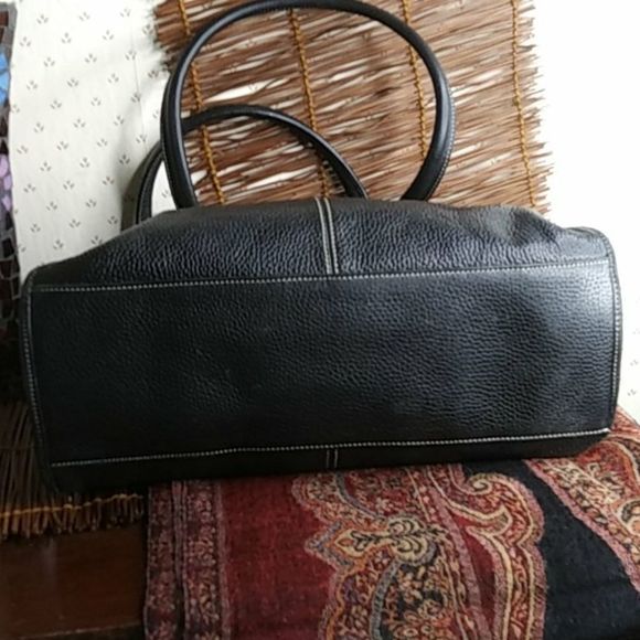 Tignanello black leather shoulder bag - Picture 4 of 9